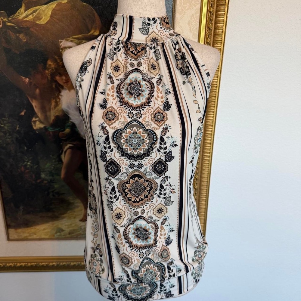 Y2K Made in Italy Boho Top